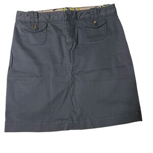 Old Navy Gray Mini Cargo Skirt Casual